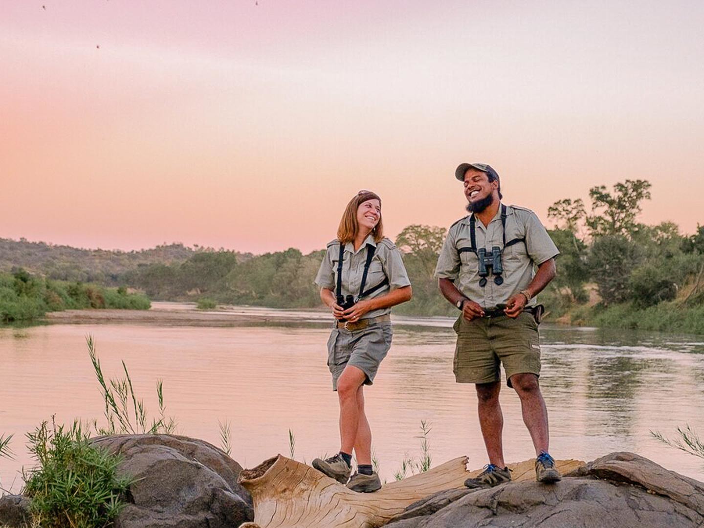 Safari trips in the Kruger National Park in South Africa